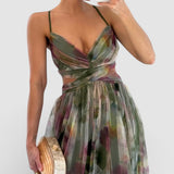 Valeria™ | Vestido maxi floral elegante