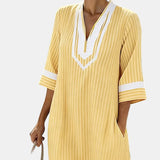 Klara™ | Vestido ligero a rayas con escote en V