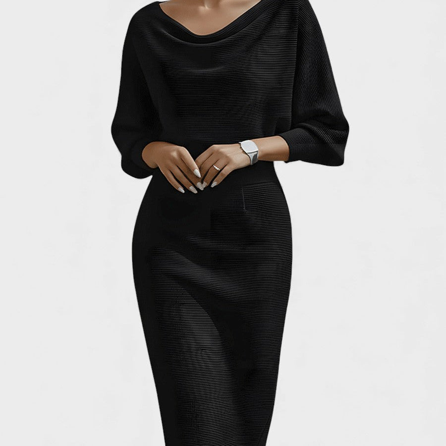 Celia™ | Vestido midi lujoso