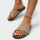Margie - Medias de corcho con hebillas