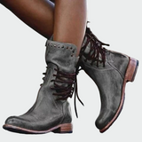 Zapatos de cuero con cordones