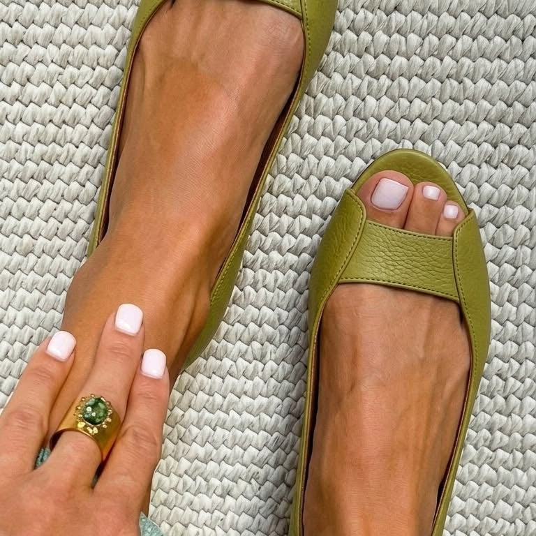 Rita - Sandalias Doradas Comfort Chic