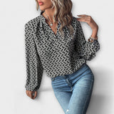 Relaxiva - Camisas con Patrón y Mangas Elegantes