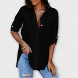 Jessica - Blusa diaria con escote en forma de V
