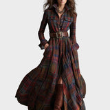 Evelyn - Vestido Camisero Clásico Elegante