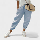 Francisca – Pantalones de lino modernos y cotidianos