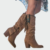 Botas de piel de patógeno