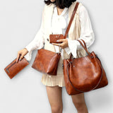 Lora. - Conjunto de bolsas vintage de 4 piezas