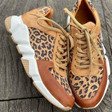 Cris | Zapatos Cómodos con Estampado de Leopardo