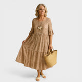 Carmen™ | Vestido midi elegante y fluido