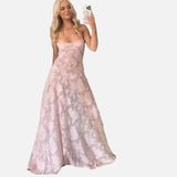 Vestido Maxi de Encaje – Vestido Elegante y Romántico para Mujeres