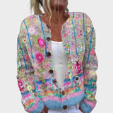 Teresa - Cárdigan con estampado floral