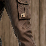 Fran - Pantalones Cargo marrones duraderos