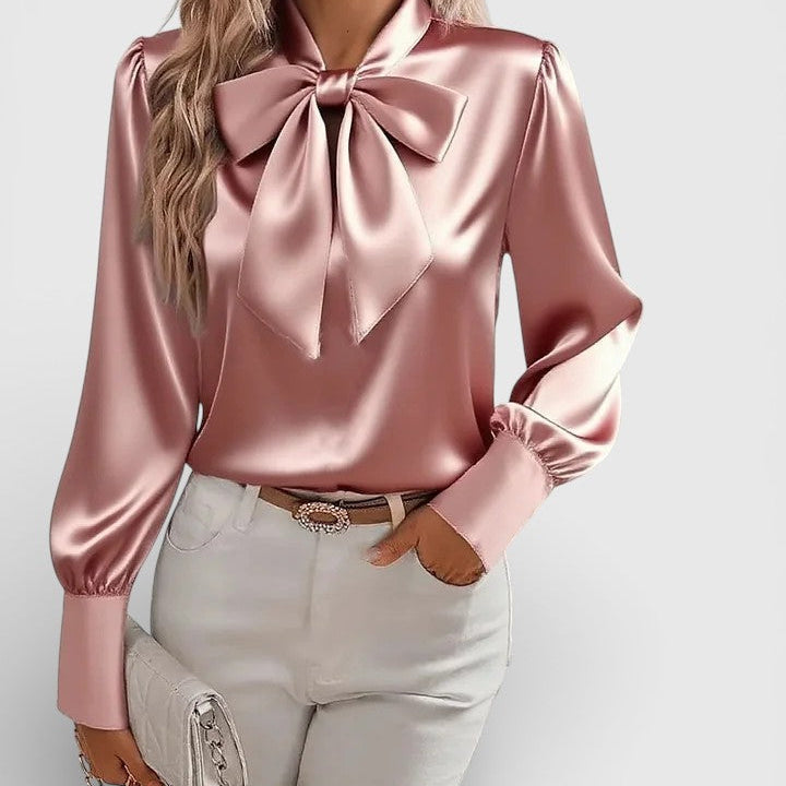 Rosario™ | Blusa elegante con lazo