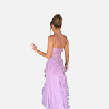Vestido Maxi con Volantes Emma