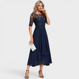 Irene™ | Vestido midi de encaje elegante