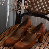 Bravina | Sandalias diarias con tacón bajo