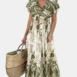 Julia | Vestido midi floral suelto y ligero