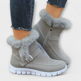 Anny - Botas de caña alta y de algodón