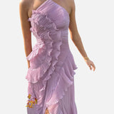 Vestido Maxi con Volantes Emma
