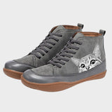 Gatos - Zapatos de cuero para amantes de los gatos