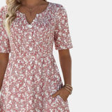 Carmen | Vestido midi floral suelto y ligero