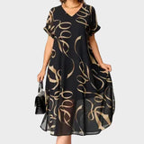 Sandra - Vestido Elegante de Primavera-Verano