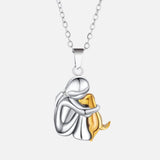 Collar con colgante para amantes de los perros