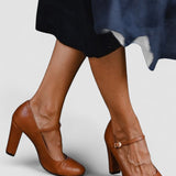 Bravina | Sandalias diarias con tacón bajo