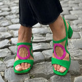 Lara - Sandalias de Verano Vibrantes