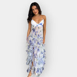Maxi Vestido con Volantes