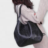 Lora. - Bolso de Cuero Vintage