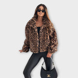 Ausra - Chaqueta de Leopardo