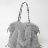 Bárbara™ | Bolso tote de terciopelo suave