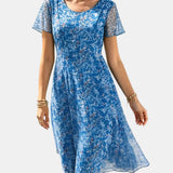 Ana | Vestido midi floral suelto y ligero
