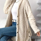 Sarahi™ | Abrigo esponjoso con capucha