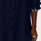 Juana™ | Camisa de botones con estampado leopardo