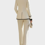 Hildegarda – conjunto de traje de doble botonadura