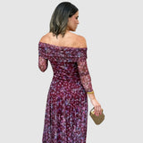 Dana - Vestido con hombros descubiertos