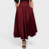 Luitgard - Falda Maxi Elegante de Estilo Chic