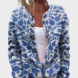 Benedita - Cárdigan con estampado floral