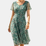 Ana | Vestido midi floral suelto y ligero