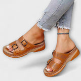 Sandalias ortopédicas de cuero