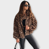 Milda - Chaqueta de Leopardo