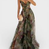 Valeria™ | Vestido maxi floral elegante