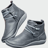Botas ortopédicas de cuero premium