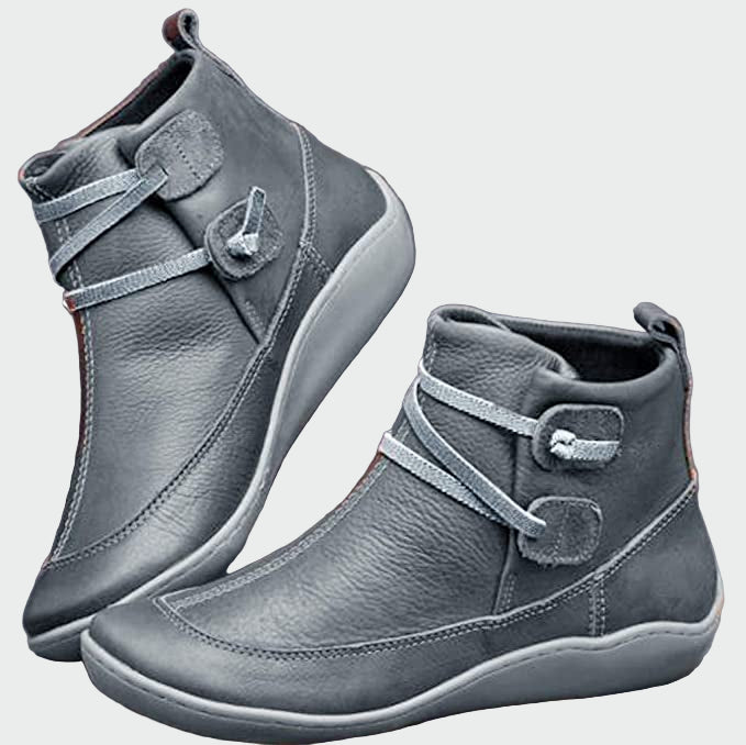 Botas ortopédicas de cuero premium
