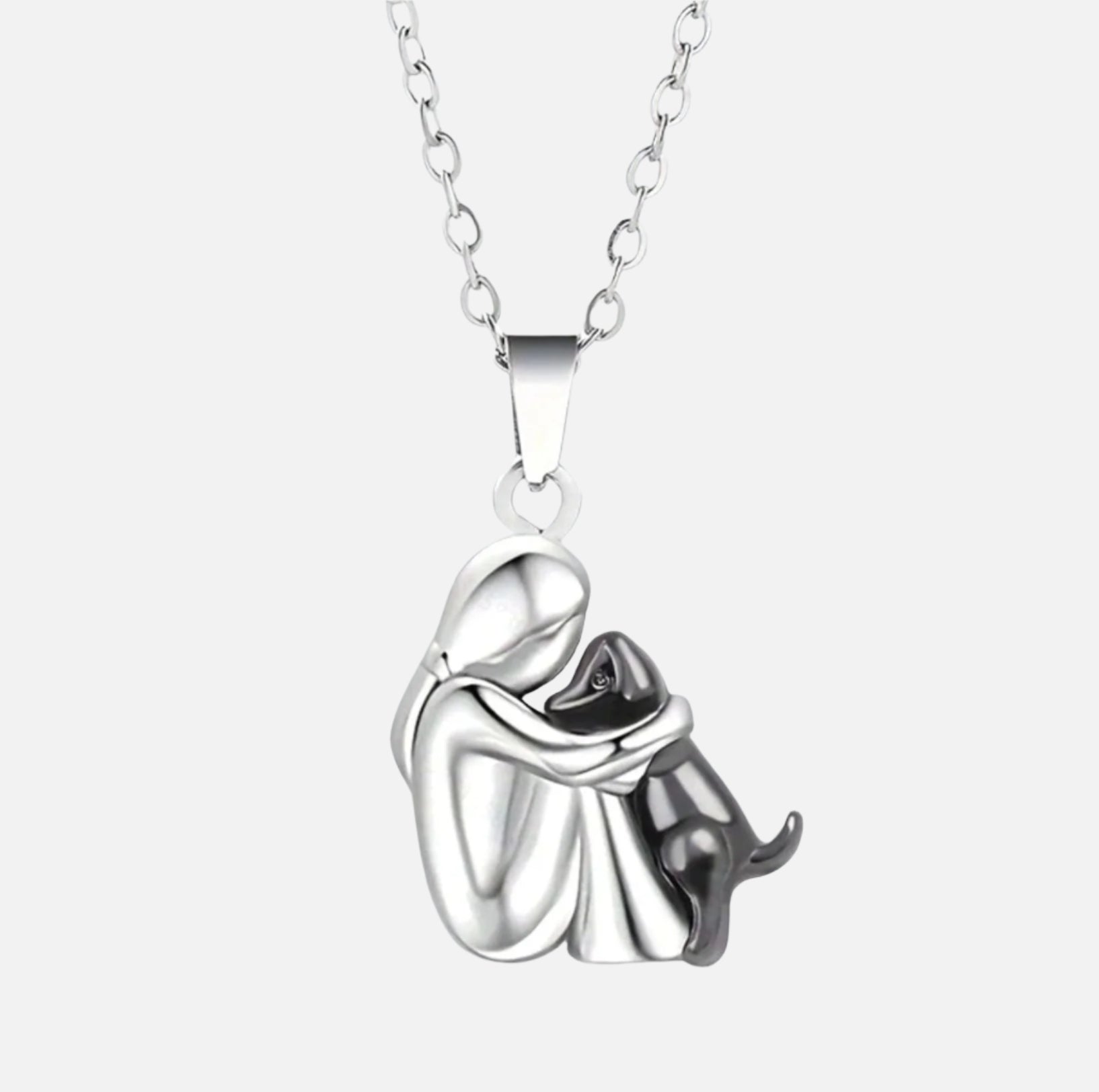 Collar con colgante para amantes de los perros