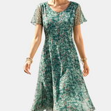 Ana | Vestido midi floral suelto y ligero