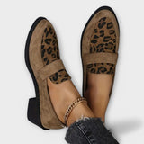 Karla - Zapatos elegantes para mujer con estampado de leopardo